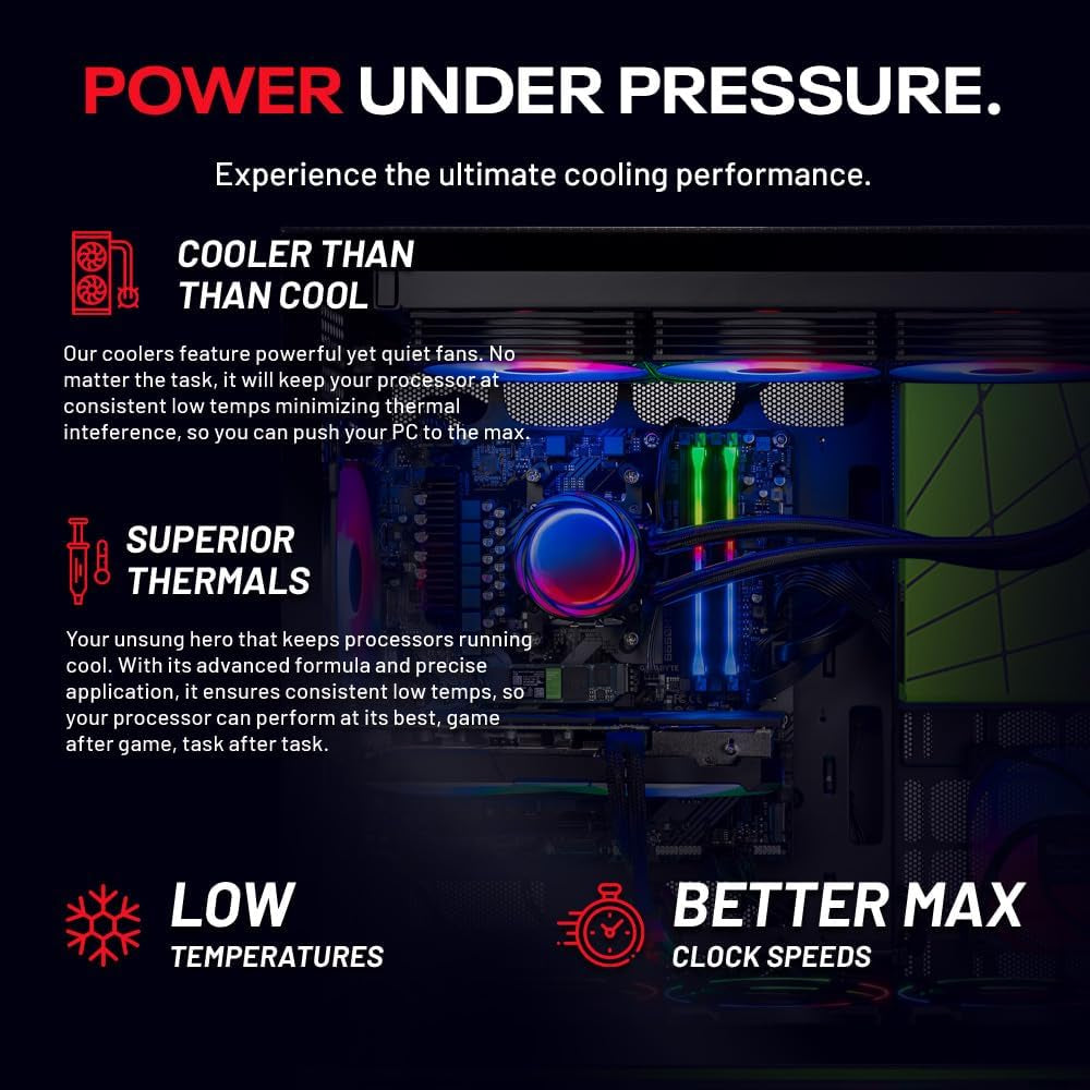 Viper Desktop PC, Ryzen 7 7800X3D 4.2 Ghz (5Ghz), NVIDIA RTX 5070 Ti 16GB, 1TB Gen4 Nvme SSD, 32GB DDR5 RAM 5600 RGB, 850W Gold ATX 3 PSU, 360Mm ARGB AIO, Wi-Fi, Win 11