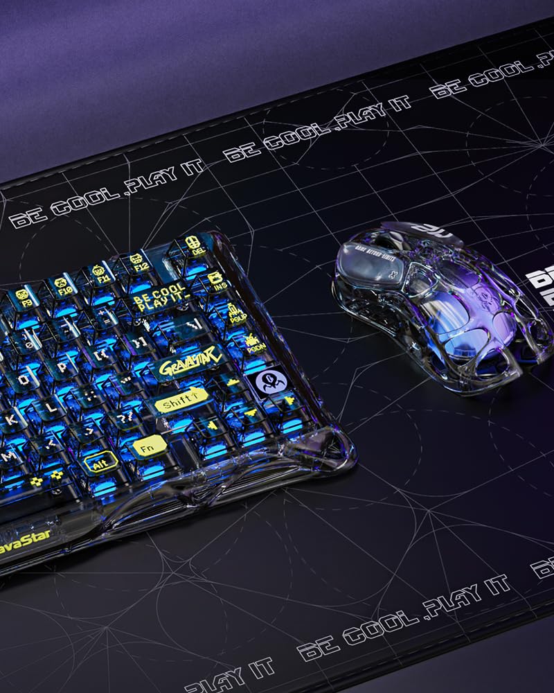 Mercury K1 Lite 75% Wireless Gaming Keyboard and Mercury M2 Wireless Gaming Mouse