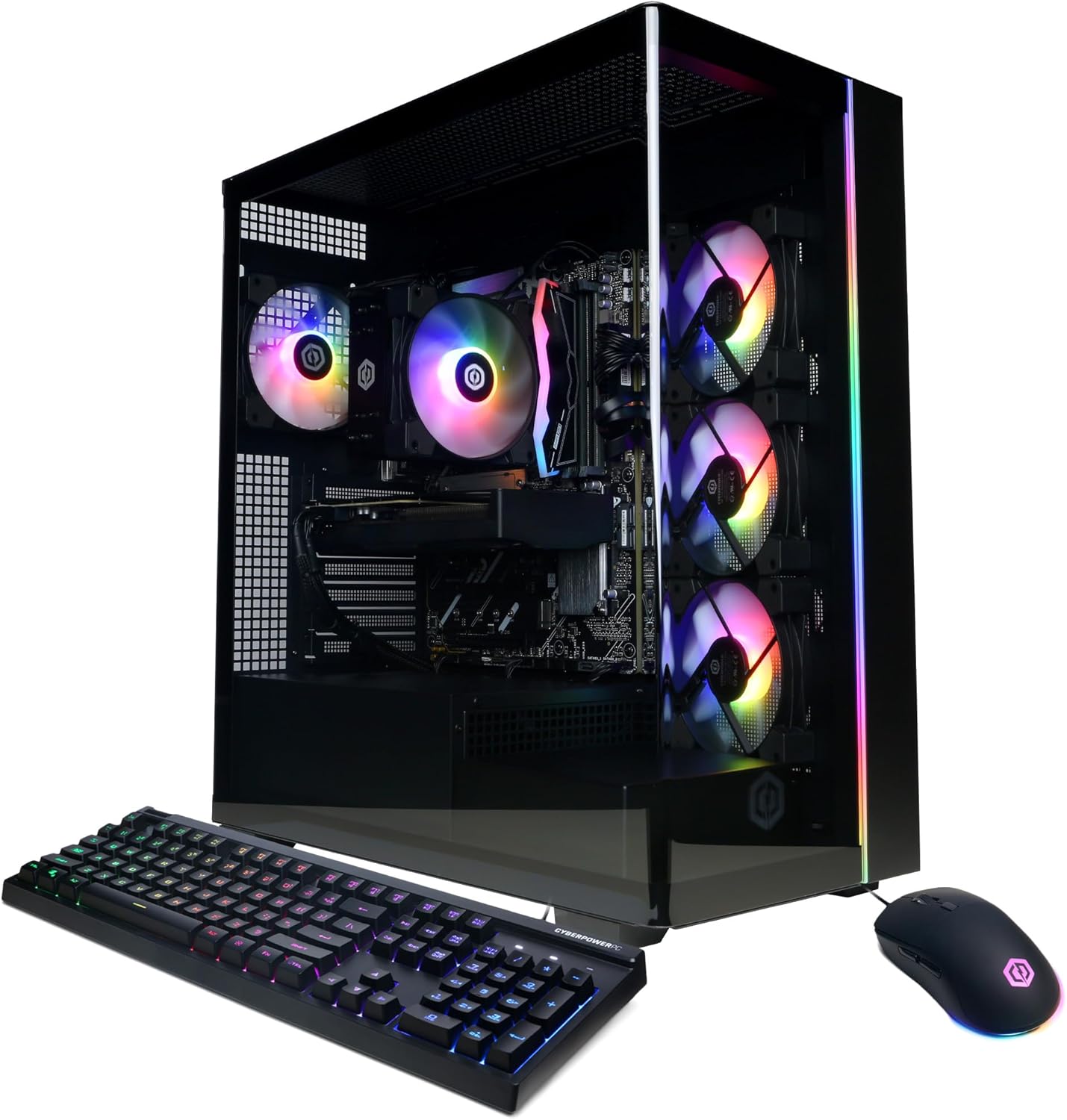 Gamer Master Gaming PC, AMD Ryzen 5 5500 3.6Ghz, Radeon RX 6400 4GB, 16GB DDR4, 500GB Pcie Gen4 SSD, Wifi Ready & Windows 11 Home (GMA3100A)
