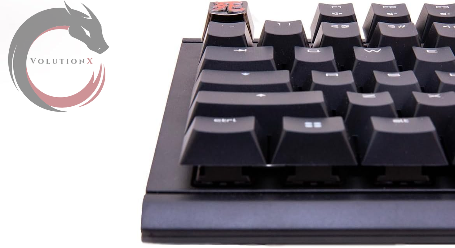 Japanese Anime Death Keycap for Mechanical Gaming Keyboard Cherry MX Profile, ESC R4 Height- Metal