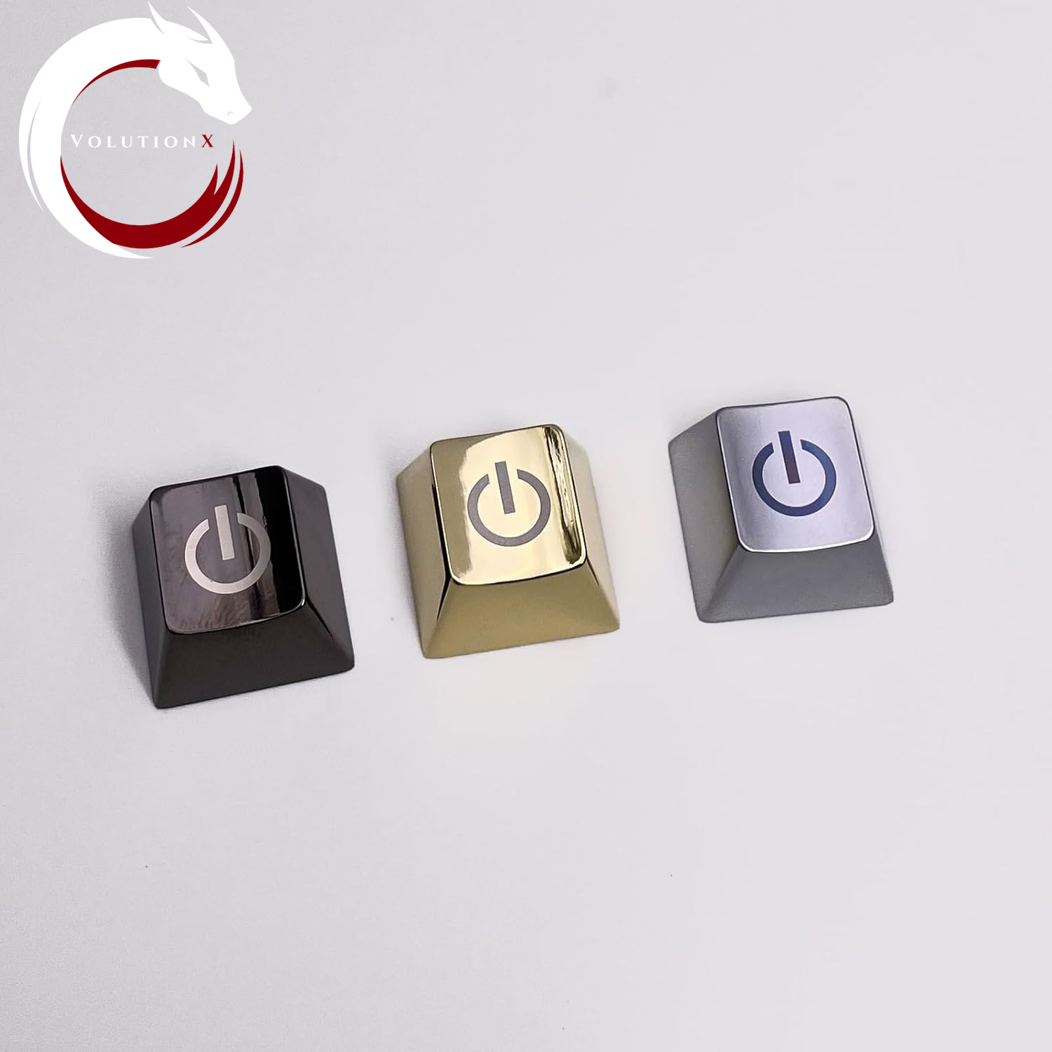 Metal Keycap Customization Alloy Keycap with Engraved Switching Pattern for Keyboards Enthusiasts