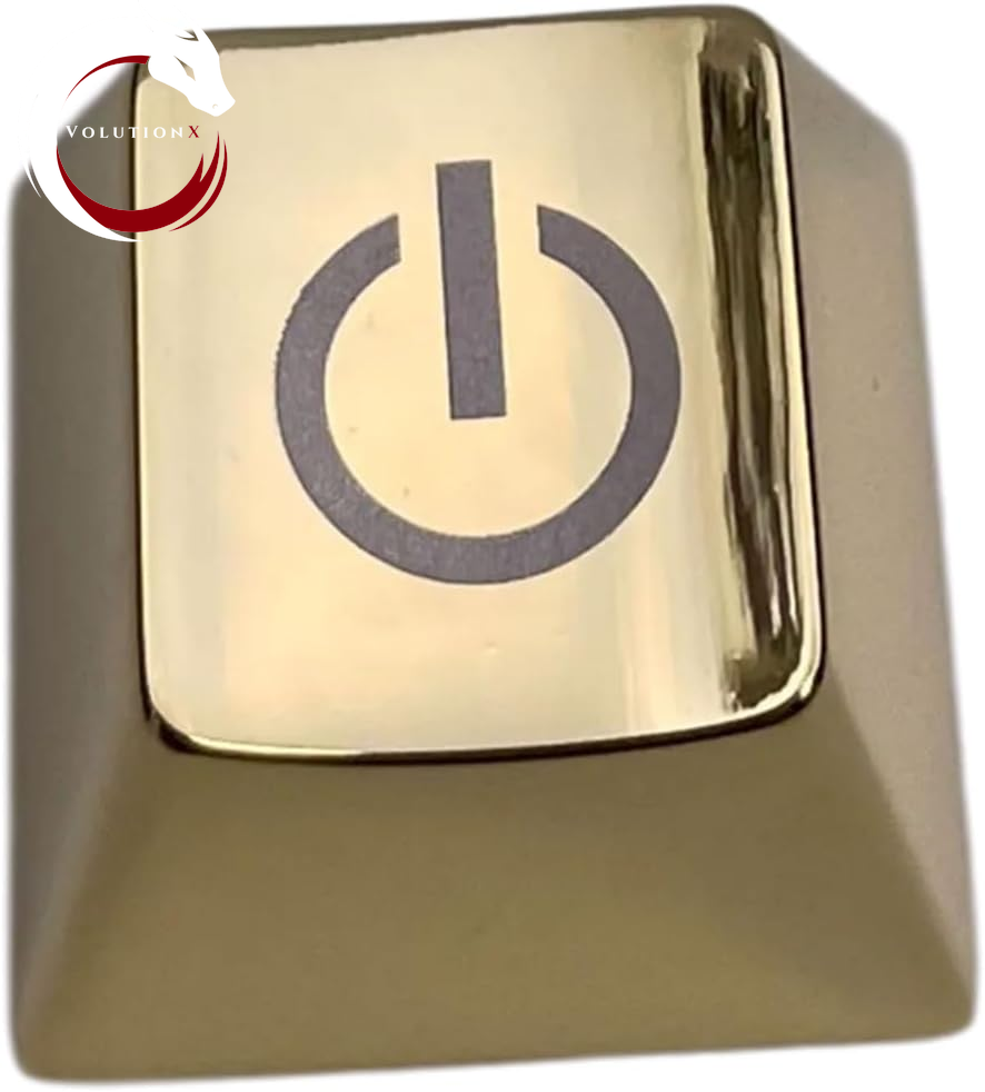 Metal Keycap Customization Alloy Keycap with Engraved Switching Pattern for Keyboards Enthusiasts