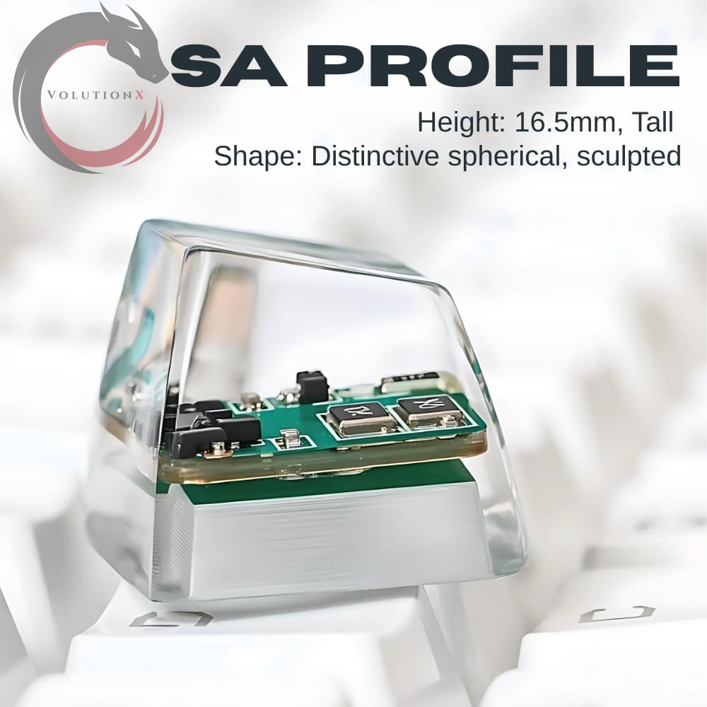 Earth Artisan Keycap R1 SA Profile Custom Solar System Planets Keycaps 1U ESC Handmade Resin Gaming Planet Galaxy Key Cap Cherry MX Switch Compatible Mechanical Keyboard Space Lover Gift