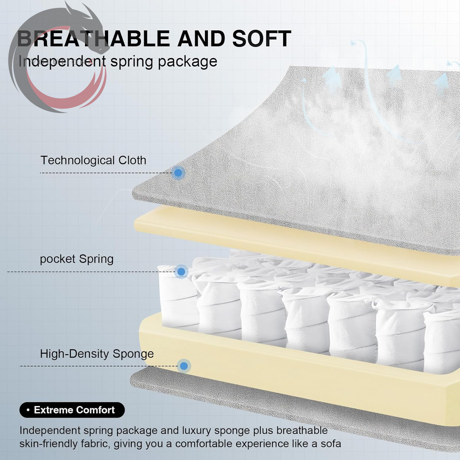 Gaming Chair, Computer Office Chair with Pocket Spring Cushion, Linkage Armrests and Footrest, High Back Ergonomic Computer Chair with Lumbar Support Task Chair with Footrest