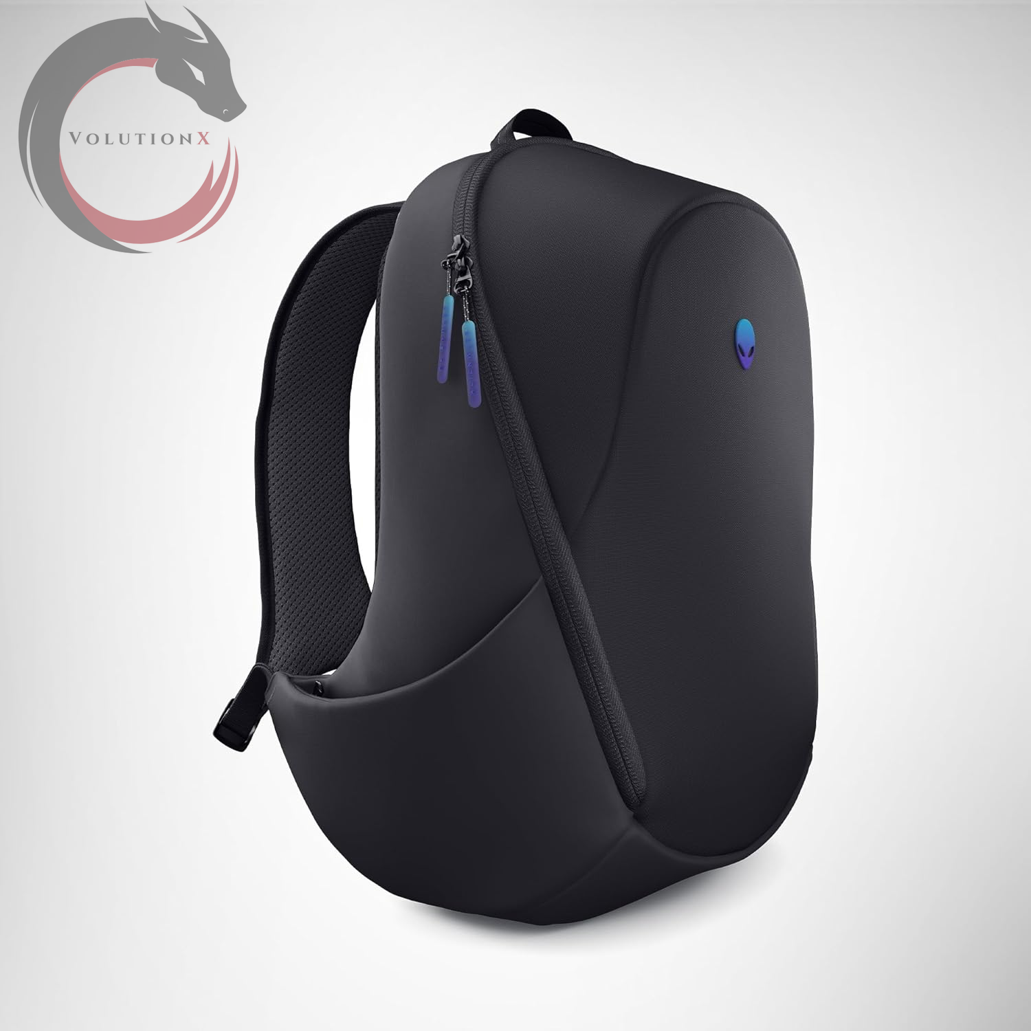 16 Backpack - AW5625P - 21L Capacity, 3D Breathable Mesh, Magnetic Pocket Organizers, RFID Safe Pocket, Weather Resistant, 3D Iridescent Reflective  Logo -  Black