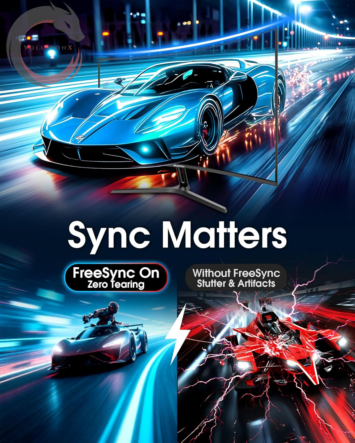 27 Inch Curved 240Hz Gaming Monitor FHD 1080P, 1500R Curve Computer Monitor, 130% Srgb, 4000:1 Contrast, HDR, Freesync, MPRT 1Ms, Low Blue Light, HDMI DP Ports, Metal Stand, DP Cable Incl.